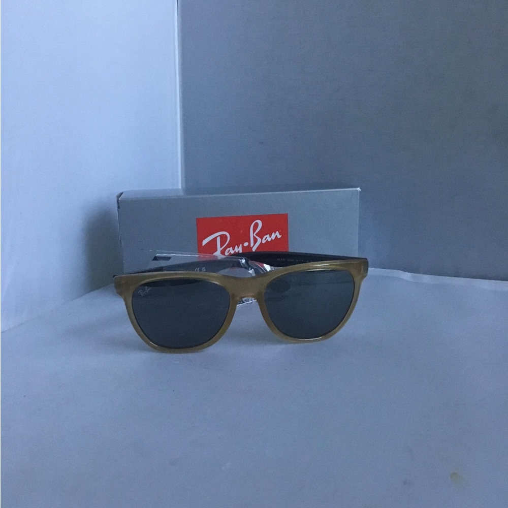 Ray-Ban Gold and Black Sunglasses